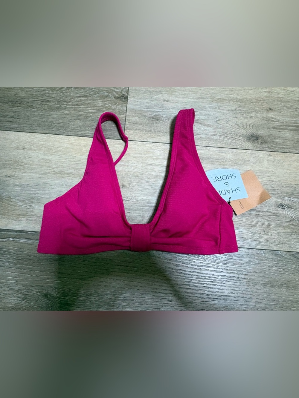Shade and Shore Women’s Bikini Top Small New with Tags